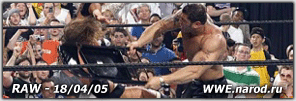 Результаты RAW за 18 апреля, 2005 г